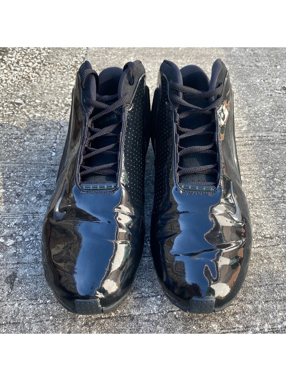 Nike Air Zoom Hyperflight Basketball Shoes Mens Size 11 Triple Black 599503-020 - Picture 3 of 15